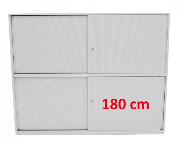 Steelcase - Aktenschrank mit Querrolladen - 180 cm - abschließbar - 4 OH