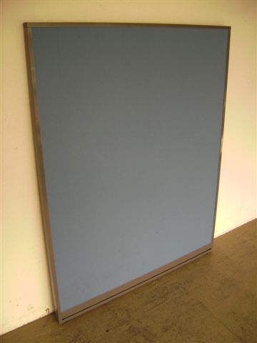 Trennwand - 150 x 120 cm - blau, Trennwände, Büroeinrichtung
