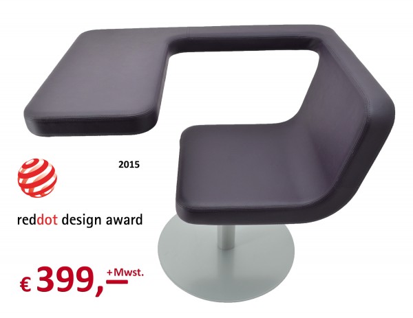 Materia - Clip Sessel - Designer: Fredrik Mattson, Schweden - Red Dot Award 2015